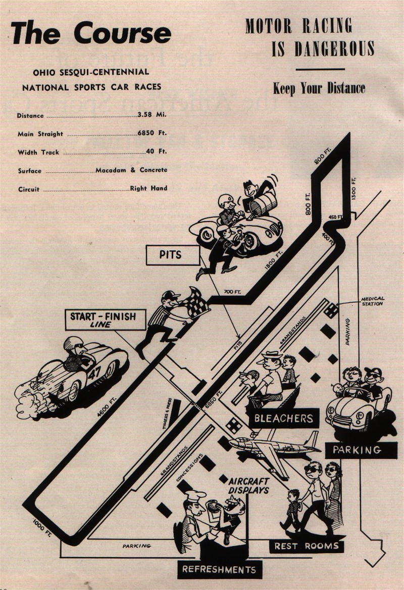 Track Maps of the Past: Lockbourne AFB – The Chicane