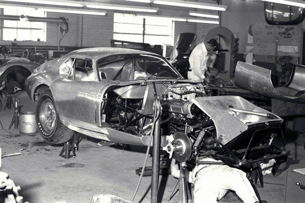 Daytona Coupes being assembled at the Shelby Workshop – The Chicane